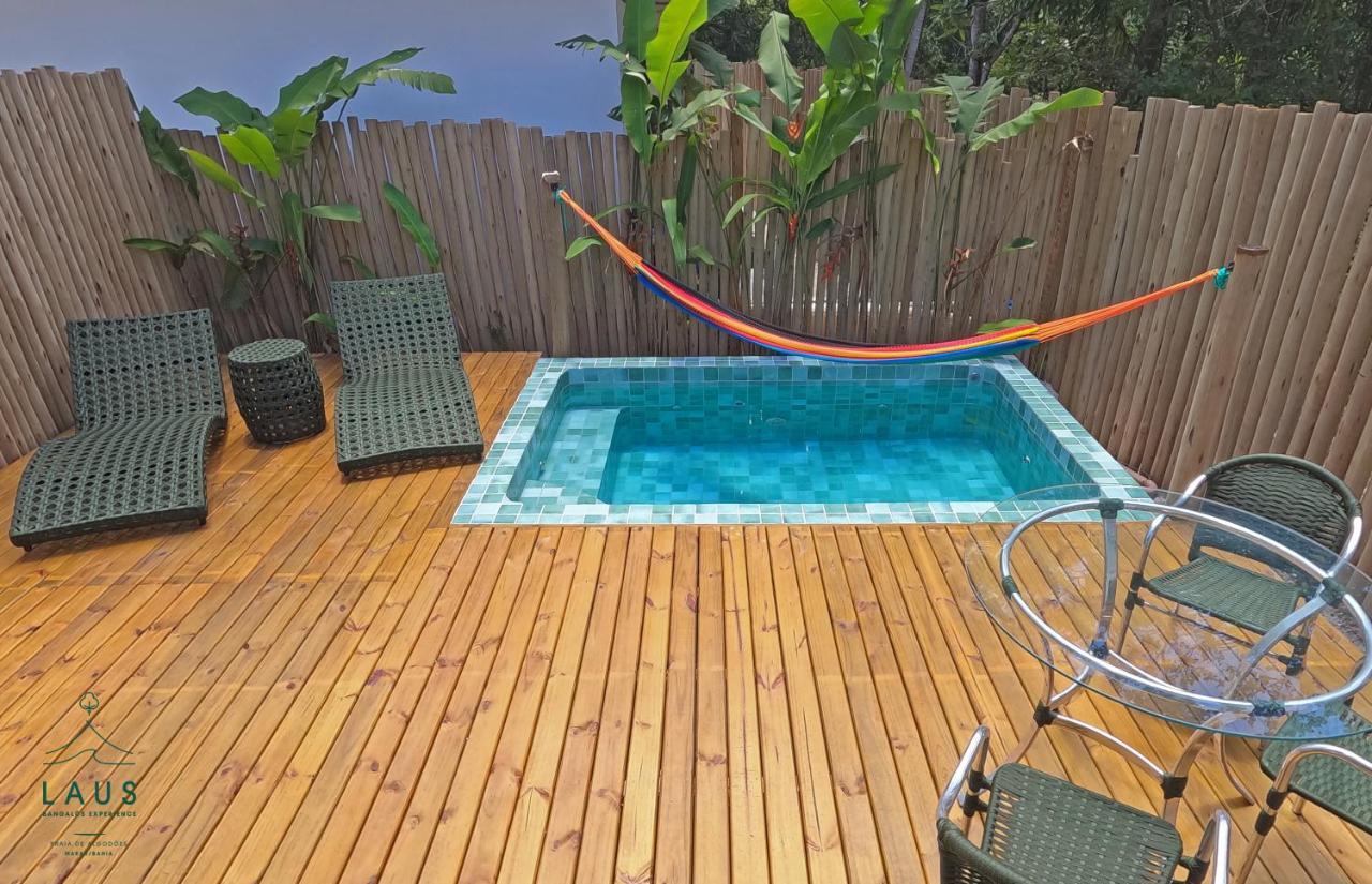 Laus Bangalos Experience - Piscina Privativa - Praia De Algodoes - Peninsula De Marau - Bahia Praia dos Algodoes Extérieur photo